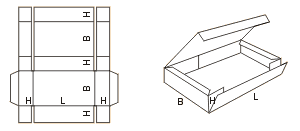 Hullámpack Fefco 413 Hullámpack Fefco 413