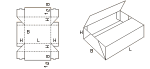 Hullámpack Fefco 437