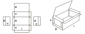 Hullámpack Fefco 601