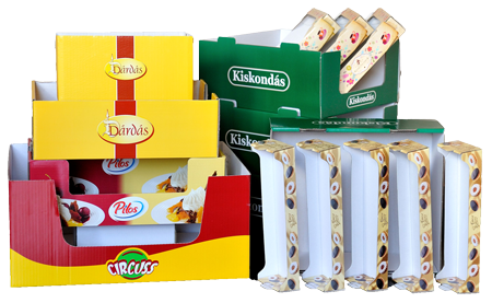 Kasírozott, felső kategóriás dobozok